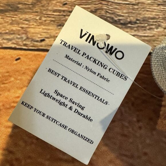 VINOWO Compression Packing Cubes Travel Luggage Organizer Set - Space Saving! - Picture 7 of 7